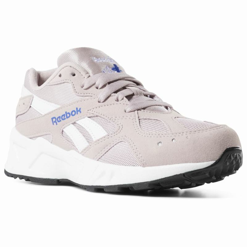 Tenisi Reebok Aztrek Dama Gri/Albi Romania OF6096MY